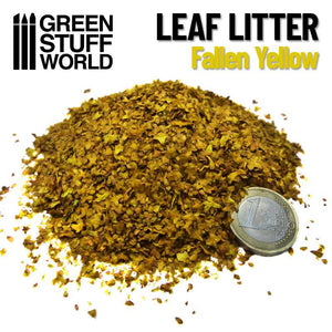 Green Stuff World Leaf Litter Autumn Yellow