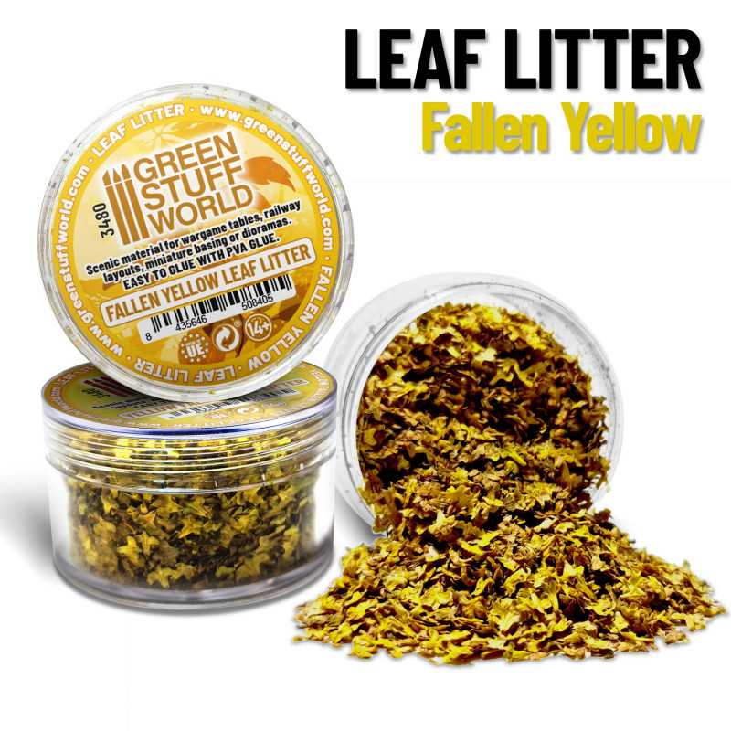 Green Stuff World Leaf Litter Autumn Yellow