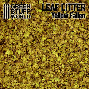 Green Stuff World Leaf Litter Autumn Yellow