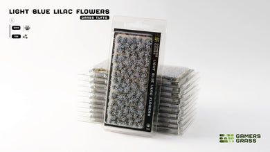 Gamers Grass Light Blue Lilac Flowers