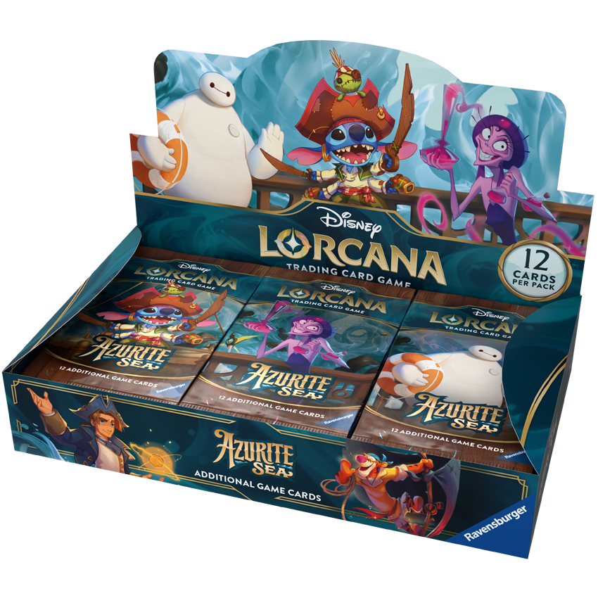 Disney Lorcana TCG: Azurite Sea Booster Box