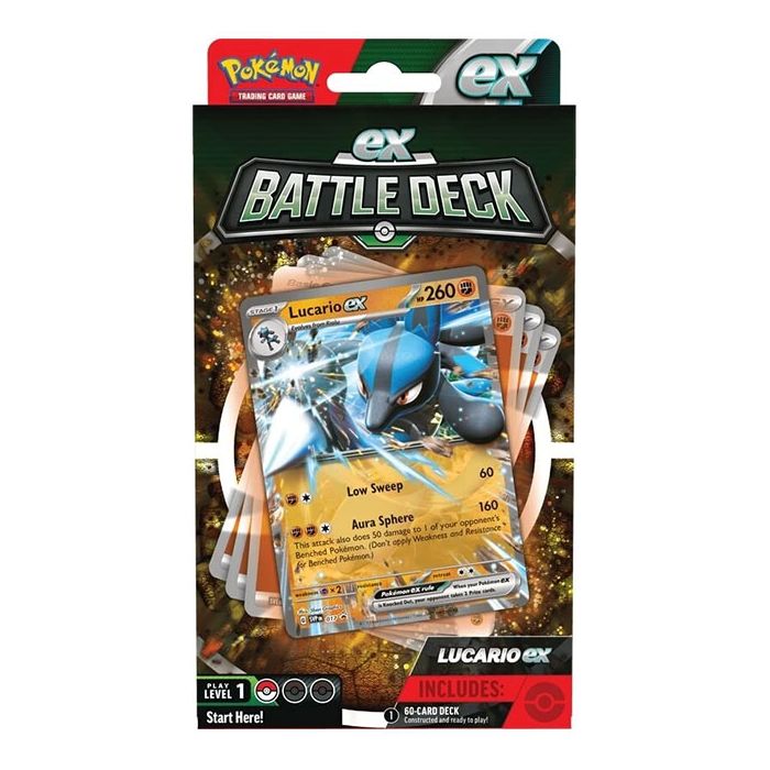 Pokemon TCG Ex Battle Deck Lucario / Ampharos