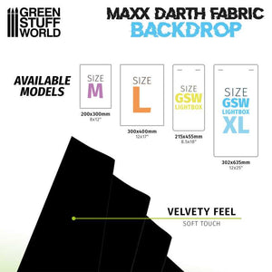 Green Stuff World Maxx Darth Fabric Backdrop - Lightbox XL