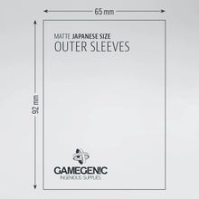 Load image into Gallery viewer, Gamegenic Matte Outer Sleeves: Japanese Size 65x92mm (60 ct)