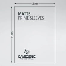 Load image into Gallery viewer, Gamegenic Matte Prime Sleeves: 66x91mm (100 ct)