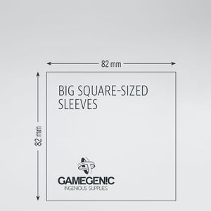 Gamegenic Prime Big Square Board Game Sleeves (Lime)