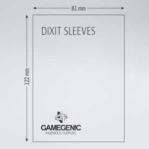 Gamegenic Prime Dixit/Mysterium Board Game Sleeves (Sand)