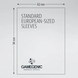 Gamegenic Board Game Sleeves: Standard European Clear (50 ct)