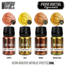 Load image into Gallery viewer, Green Stuff World Metallic Pigments Set 30ml