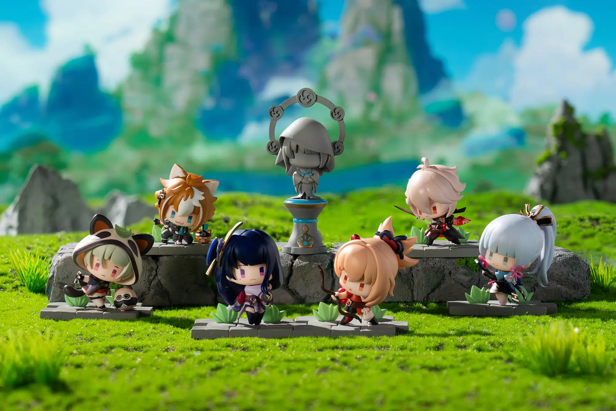 Genshin Impact: Gallant Statues of the Battlefield Trading Figure Inazuma Part