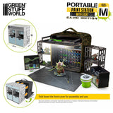 Green Stuff World Miniature Portable Paint Station Camo
