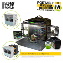 Load image into Gallery viewer, Green Stuff World Miniature Portable Paint Station Camo