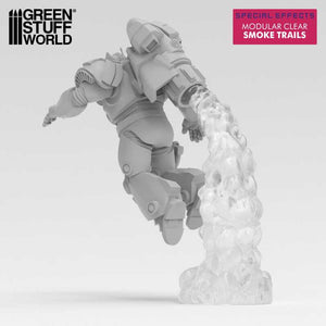 Green Stuff World Modular Clear Smoke Trails For Jump Packs