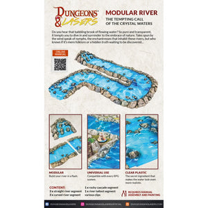 Dungeons & laser miniaturer modulær flod
