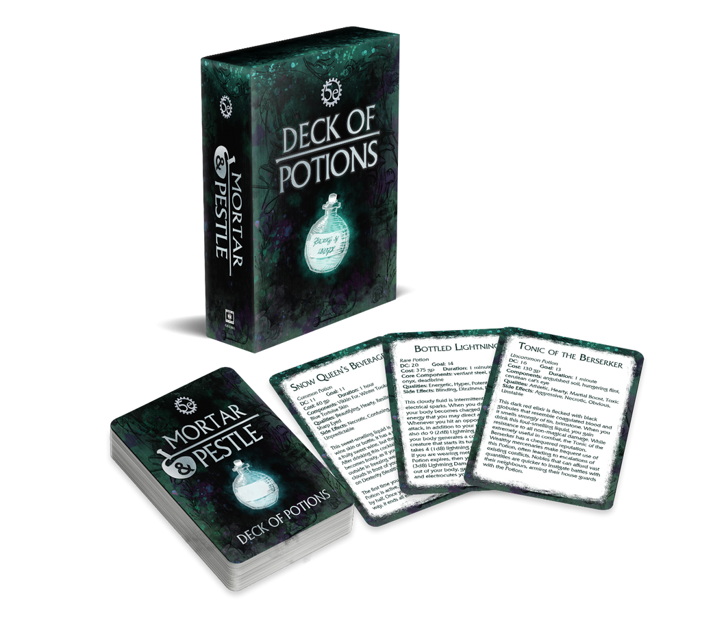Mortar & Pestle (5e) Potion Deck