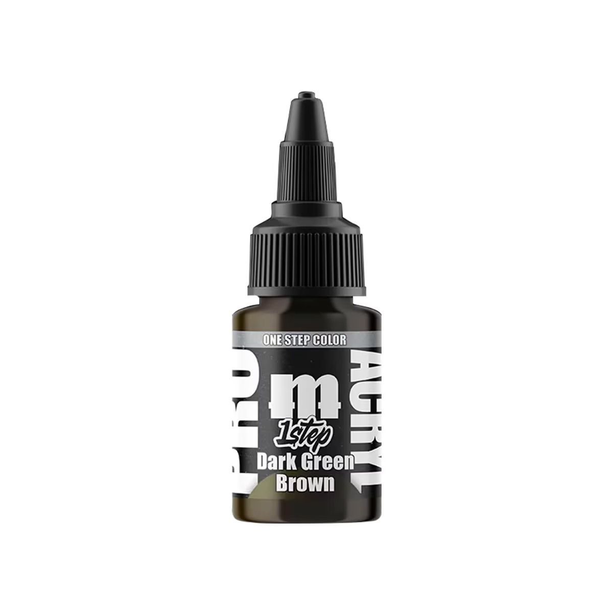 Pro Acryl 1-Step Color Dark Green Brown 22ml