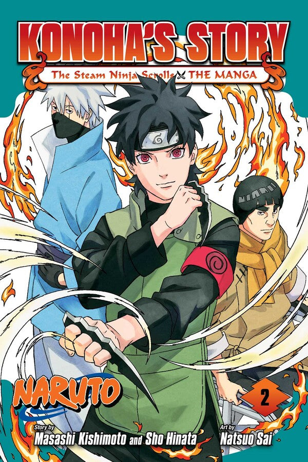 Naruto: Konoha's Story- The Steam Ninja Scrolls: The Manga Volume 2