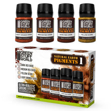 Load image into Gallery viewer, Green Stuff World Natural Earth Pigments No.1 Set 30ml