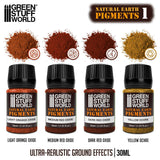 Green Stuff World Natural Earth Pigments No.1 Set 30ml