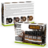 Green Stuff World Natural Earth Pigments No.2 Set 30ml