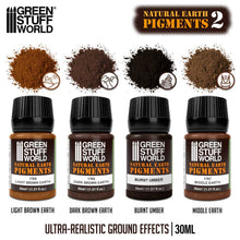 Load image into Gallery viewer, Green Stuff World Natural Earth Pigments No.2 Set 30ml