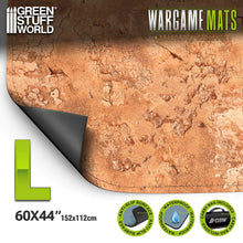 Load image into Gallery viewer, Green Stuff World Neoprene Mat 44x60 Dreadrock Badlands with Deployment Lines