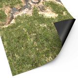 Green Stuff World Neoprene Mat 44x60 Duskriver Meadows with Deployment Lines