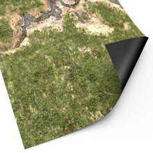 Load image into Gallery viewer, Green Stuff World Neoprene Mat 44x60 Duskriver Meadows with Deployment Lines