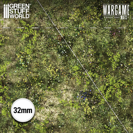 Green Stuff World Neoprene Mat 44x60 Duskriver Meadows with Deployment Lines