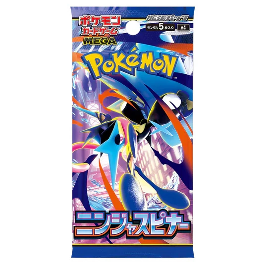Pokemon TCG Japanese Ninja Spinner m4 Booster Pack