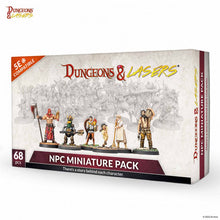 Indlæs billede i Gallery Viewer, Dungeons & Lasers Miniatures NPC Miniature Pack