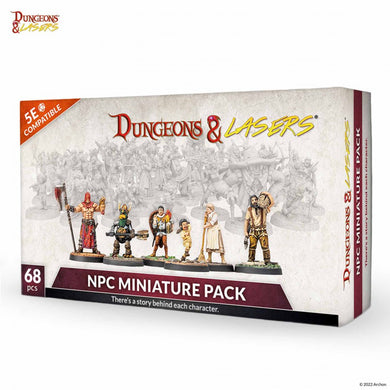 Dungeons & Lasers Miniatures NPC Miniature Pack