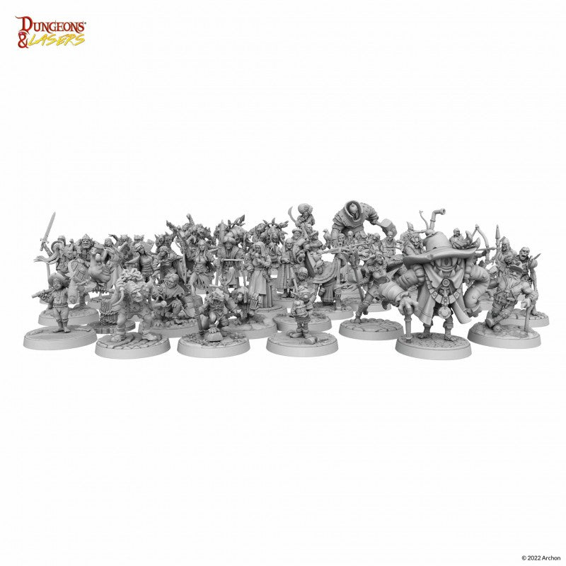 Dungeons & Lasers Miniatures NPC Miniature Pack