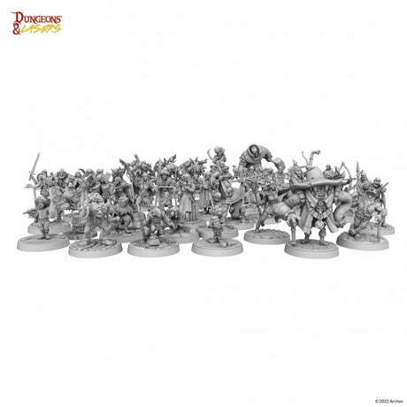 Dungeons & Lasers Miniatures NPC Miniature Pack