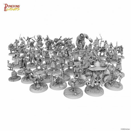 Dungeons & Lasers Miniatures NPC Miniature Pack