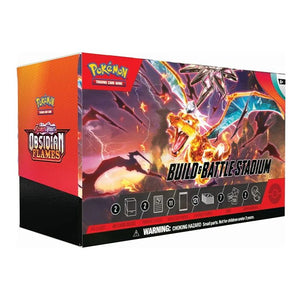 Pokemon TCG Scarlet & Violet 3 Obsidian Flames Build and Battle Stadium