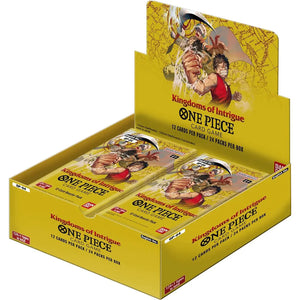 One Piece Card Game Kingdoms of Intrigue (OP-04) Booster Box