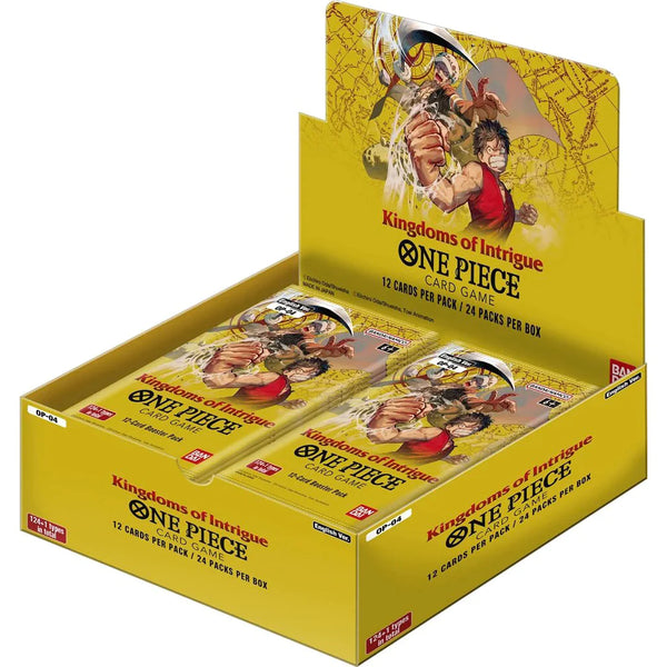 One Piece Card Game Kingdoms of Intrigue (OP-04) Booster Box – Travelling Man UK