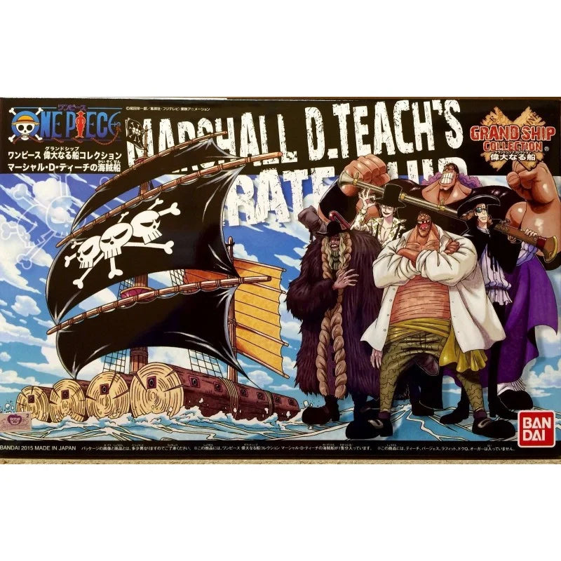 One Piece Grand Ship Collection Marshal D. Teach's Ship Model Kit