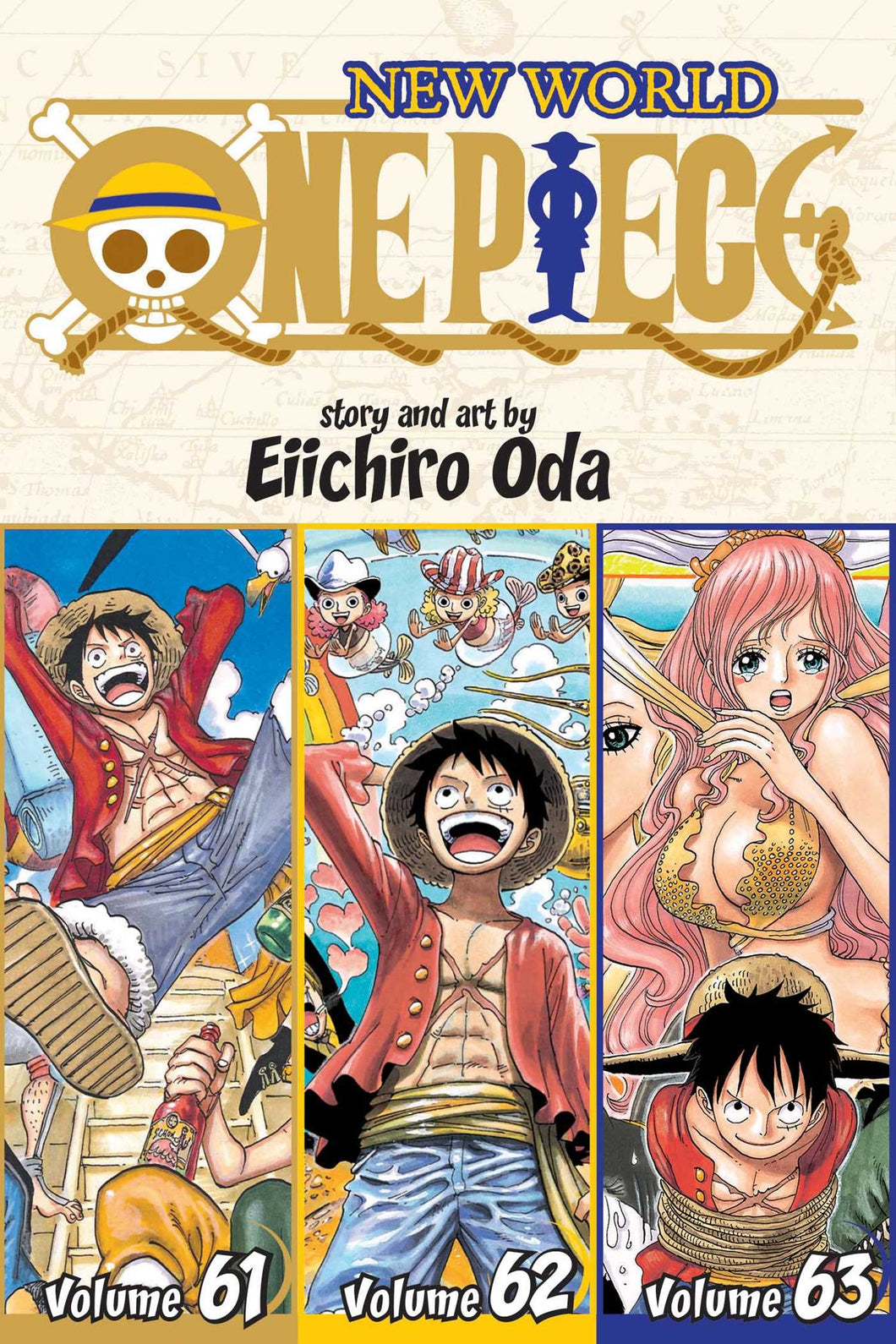 One Piece 3-In-1 Volume 21 (61,62,63)