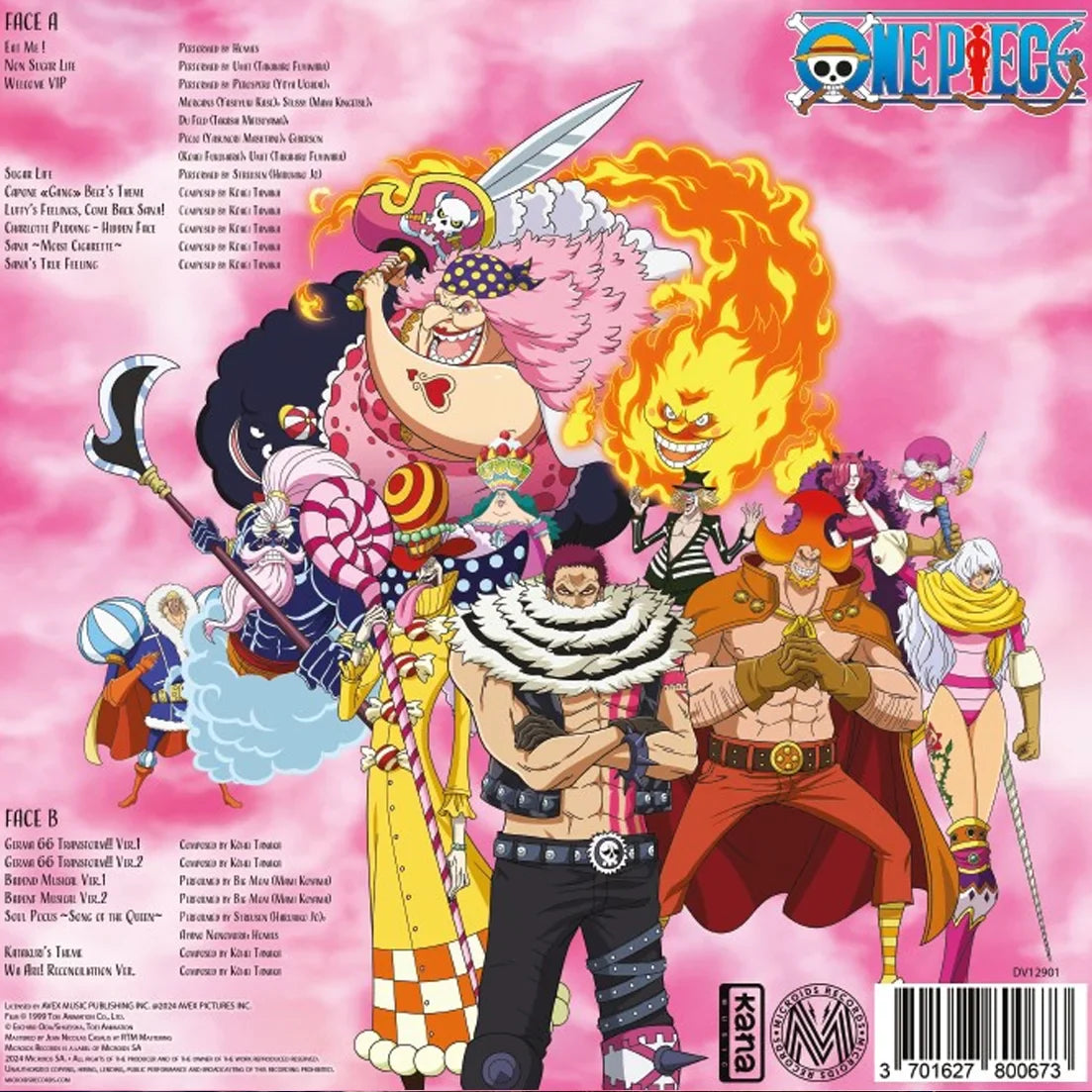 One Piece Whole Cake Island Original Soundtrack Vinyl