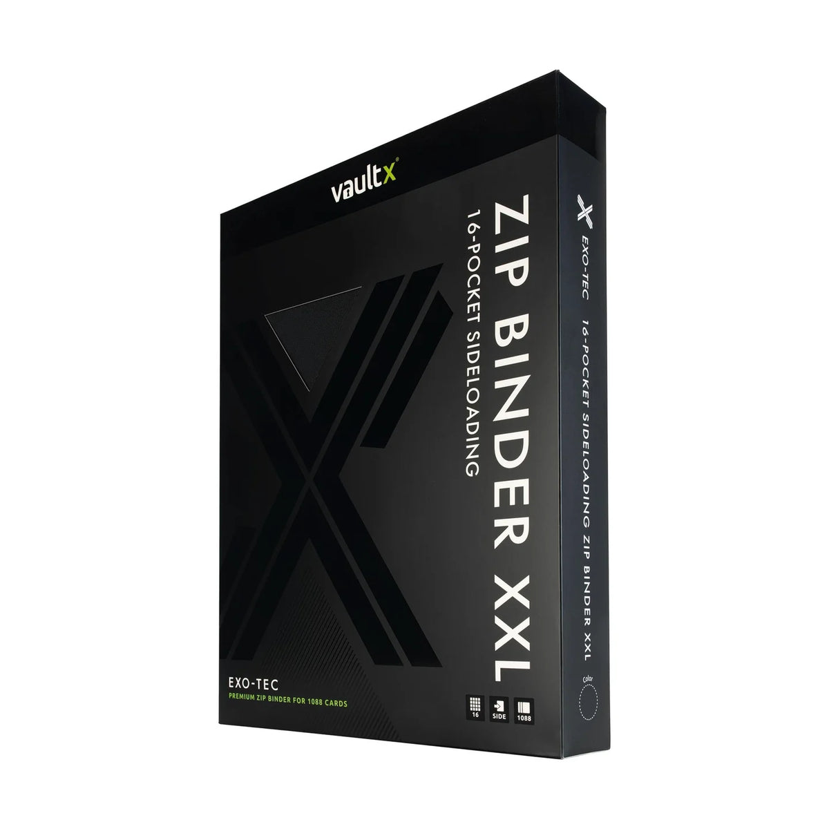 VaultX Exo-Tec Zip Binder 16 Pocket