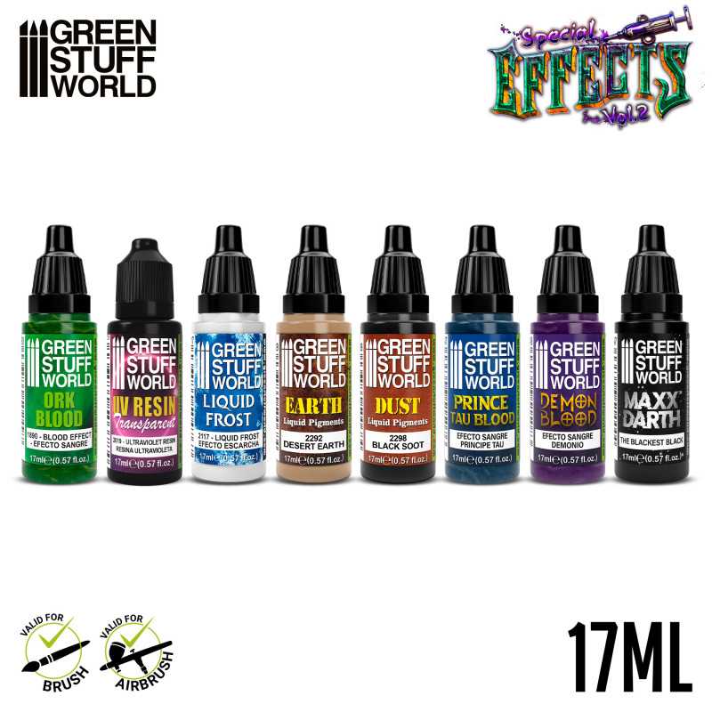 Green Stuff World Paint Set Special Effects Vol. 2
