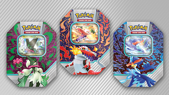 Pokemon TCG Paldea Partners Tins
