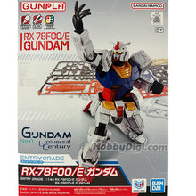 Load image into Gallery viewer, EG RX-78F00/E Gundam 1/144 Model Kit