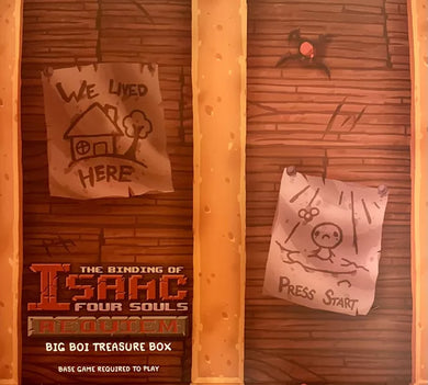 The Binding Of Isaac Four Souls Requiem Big Boi Treasure Box