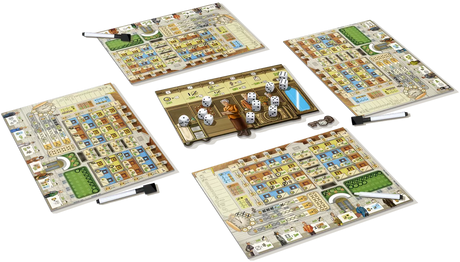 High Season: Grand Hotel Roll & Write