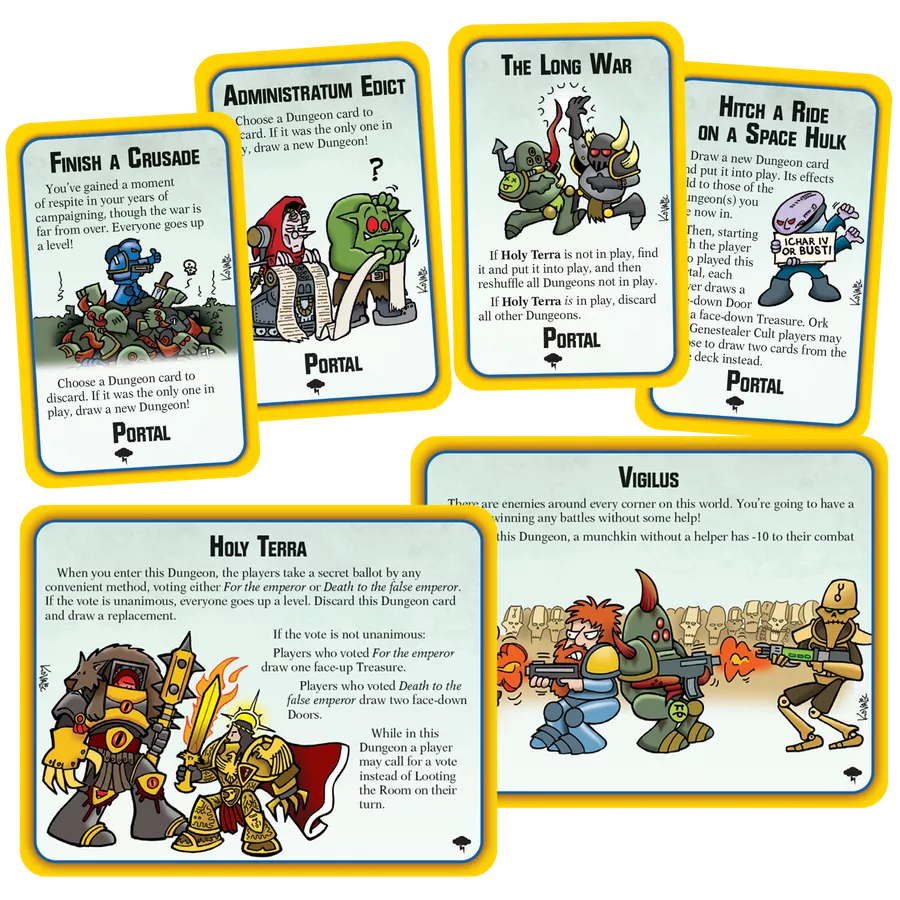 Munchkin Warhammer 40000 Storming The Warp Expansion