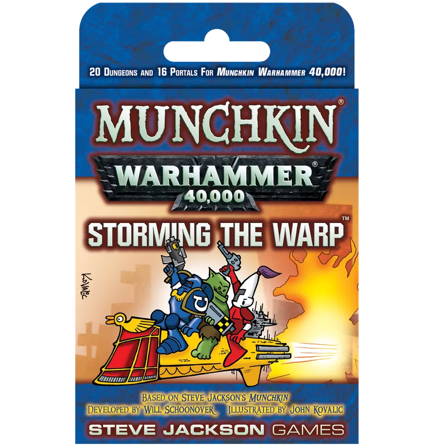 Munchkin Warhammer 40000 Storming The Warp Expansion