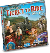 Load image into Gallery viewer, Ticket to Ride Map Collection 8: Iberia &amp; South Korea